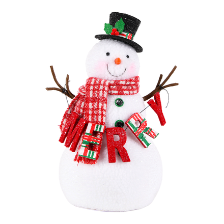 Merry Banner Snowman ITEM 0226014