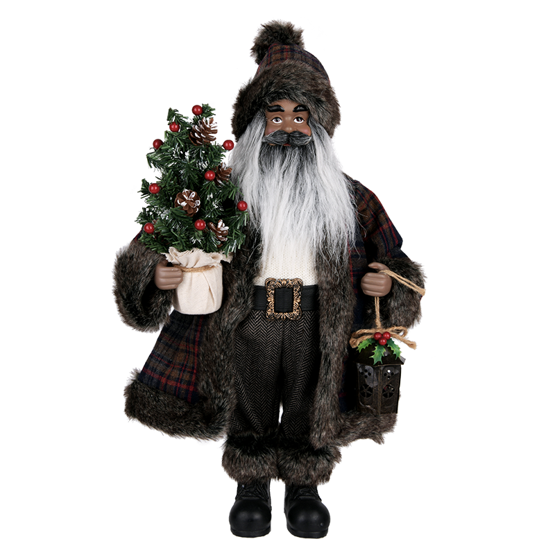 Black Santa Claus Figure