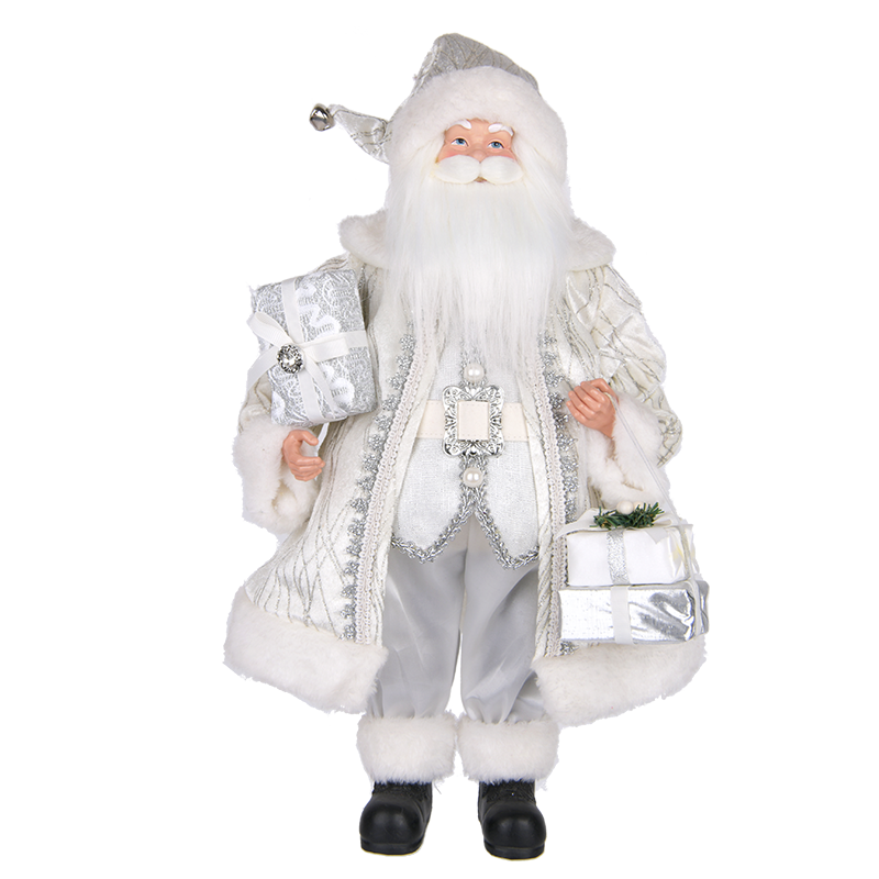 White Santa Claus Figure