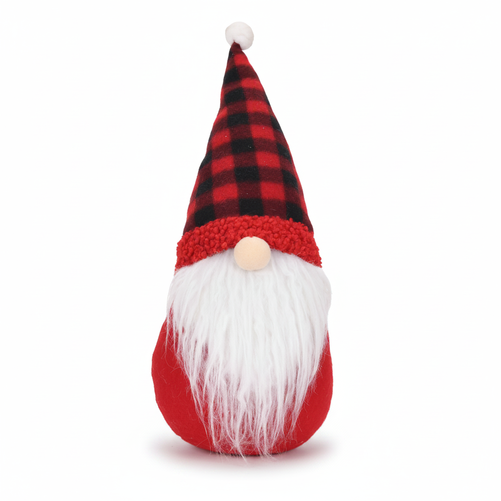 Buffalo Check Hat Gnome ITEM 0526029