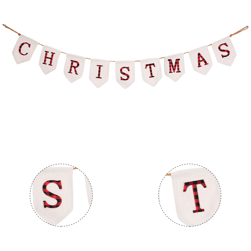 CHRISTMAS Letter Banner ITEM 2626004