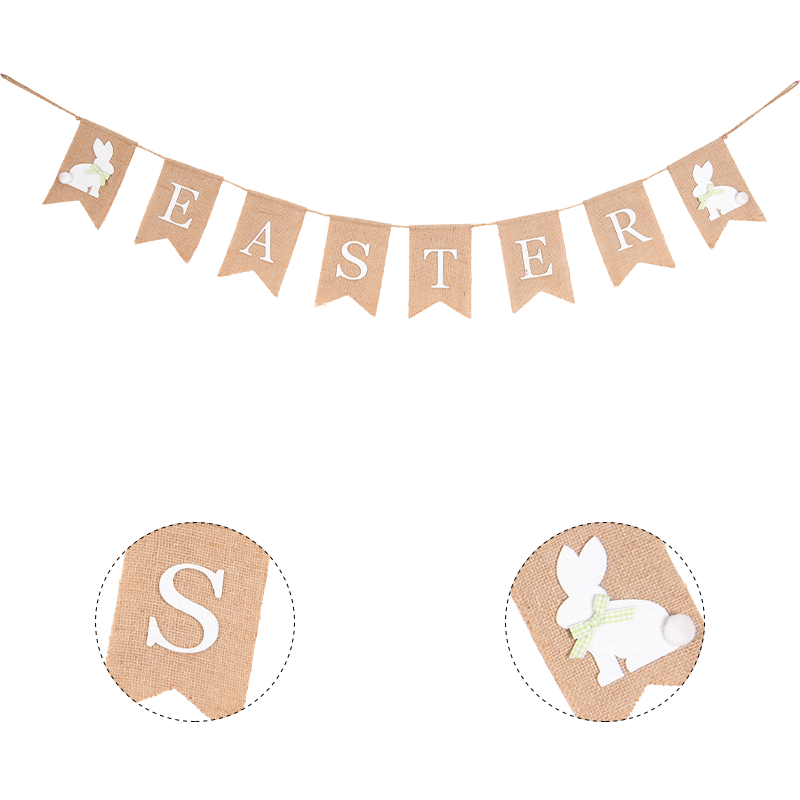HAPPY EASTER Letter Banner ITEM 2626015