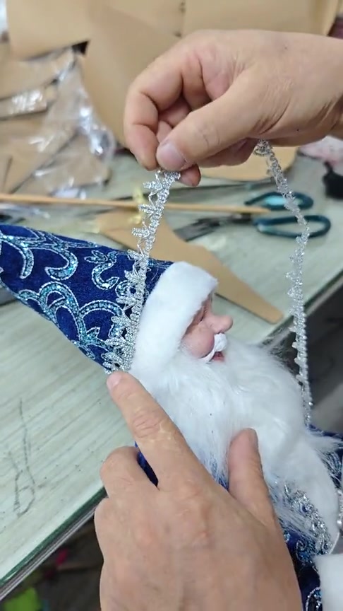 Christmas Gnomes in Production — original workshop poster